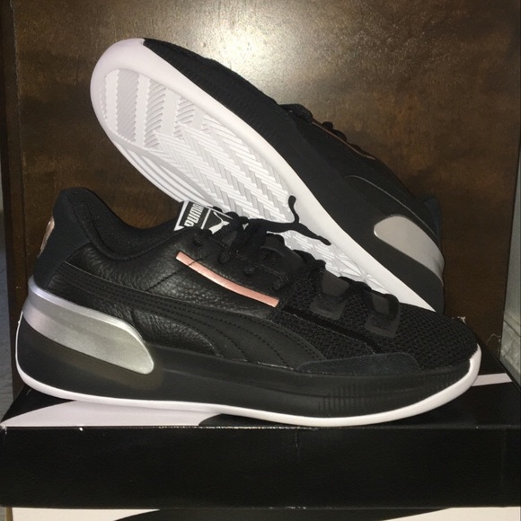 Puma Clyde hardwood metallic size 9 Deadstock - Picture 4 of 5